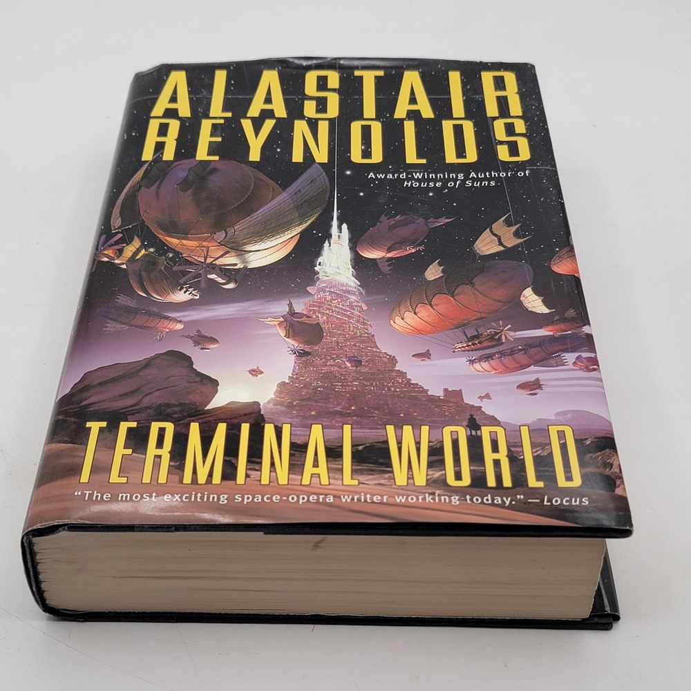 Alastair Reynolds Terminal World Hardcover 1st Edition 1st Printing Sci-Fi Good